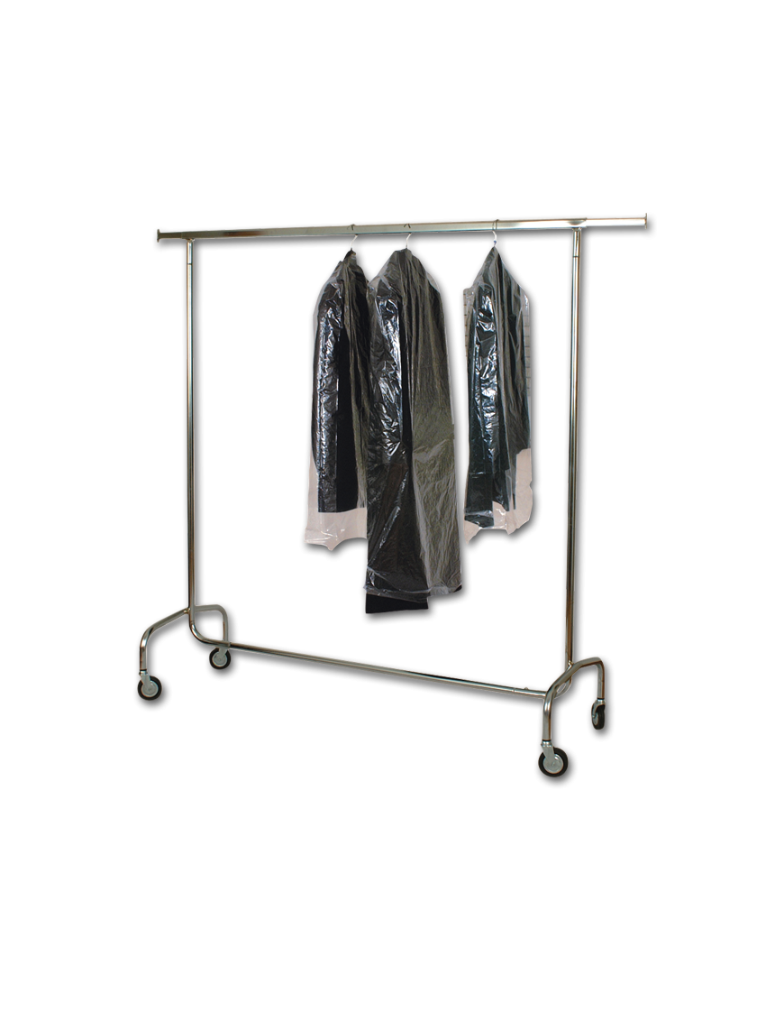 Stender Appendiabiti Professionale Cromato 53x150x165h – Estensibile