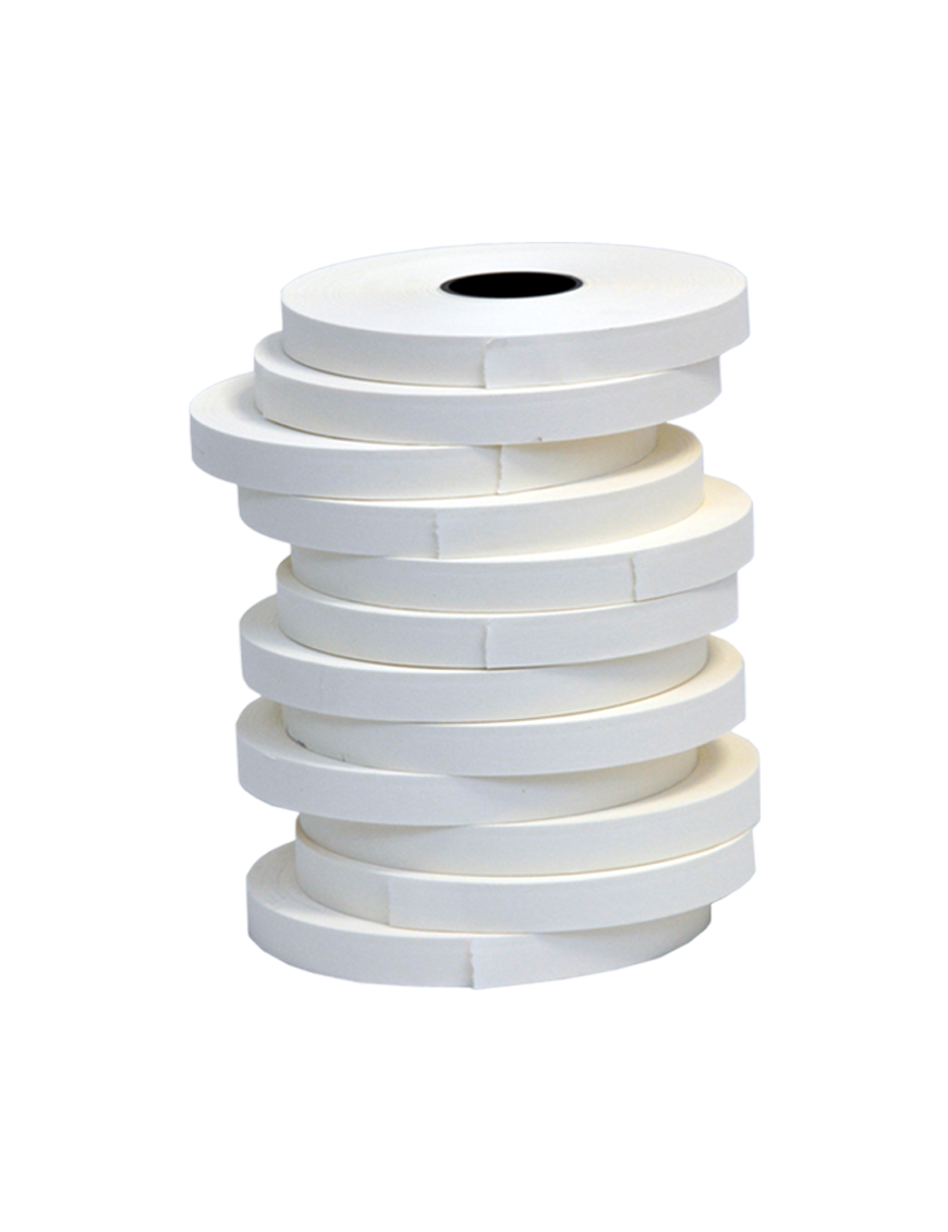 Nastri Marcatura Fibertag Fiberoll Segna Nomi 12 Rotoli 12mm Bianco
