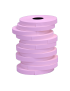 Nastri marcatura fibertag segna nomi per marcatura dei capi in lavanderia, resistenti ai lavaggi. 12 Rotoli, 12mm, colore Rosa.