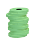 Nastri marcatura fibertag segna nomi per marcatura dei capi in lavanderia, resistenti ai lavaggi. 12 Rotoli, 12mm, colore Verde.