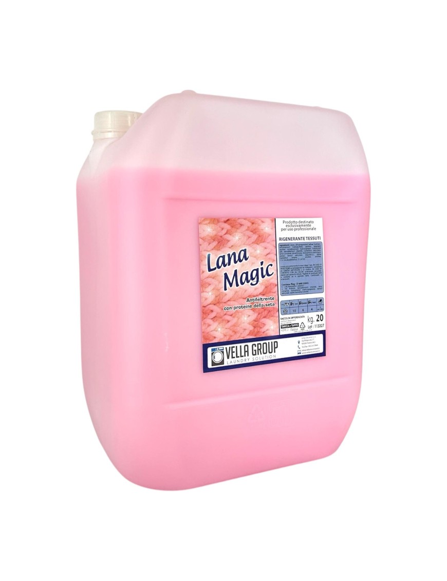 Lana Magic VELLA GROUP Additivo Anti-infeltrente per Lana 20kg