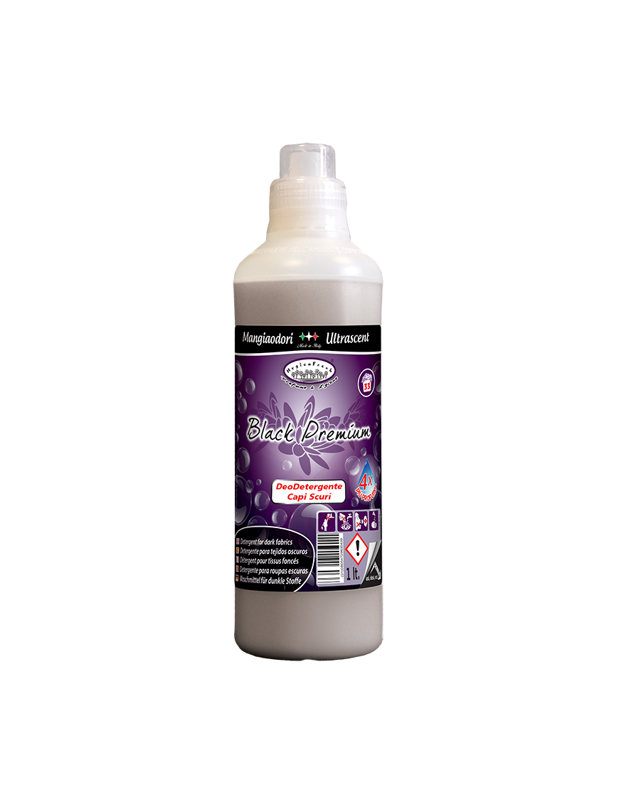 Black Premium HYGIENFRESH Detersivo Liquido per Capi Scuri 1lt