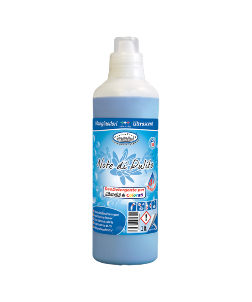 Note di Pulito HYGIENFRESH Detergente per Bianchi e Colorati 1lt