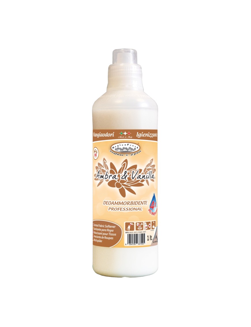 Ambra e Vanilla HYGIENFRESH Ammorbidente 1lt