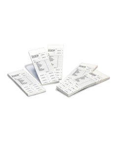 Blocchetti Marcatura Kombi per Lavanderia 1-1000 Bianco 50x20pz