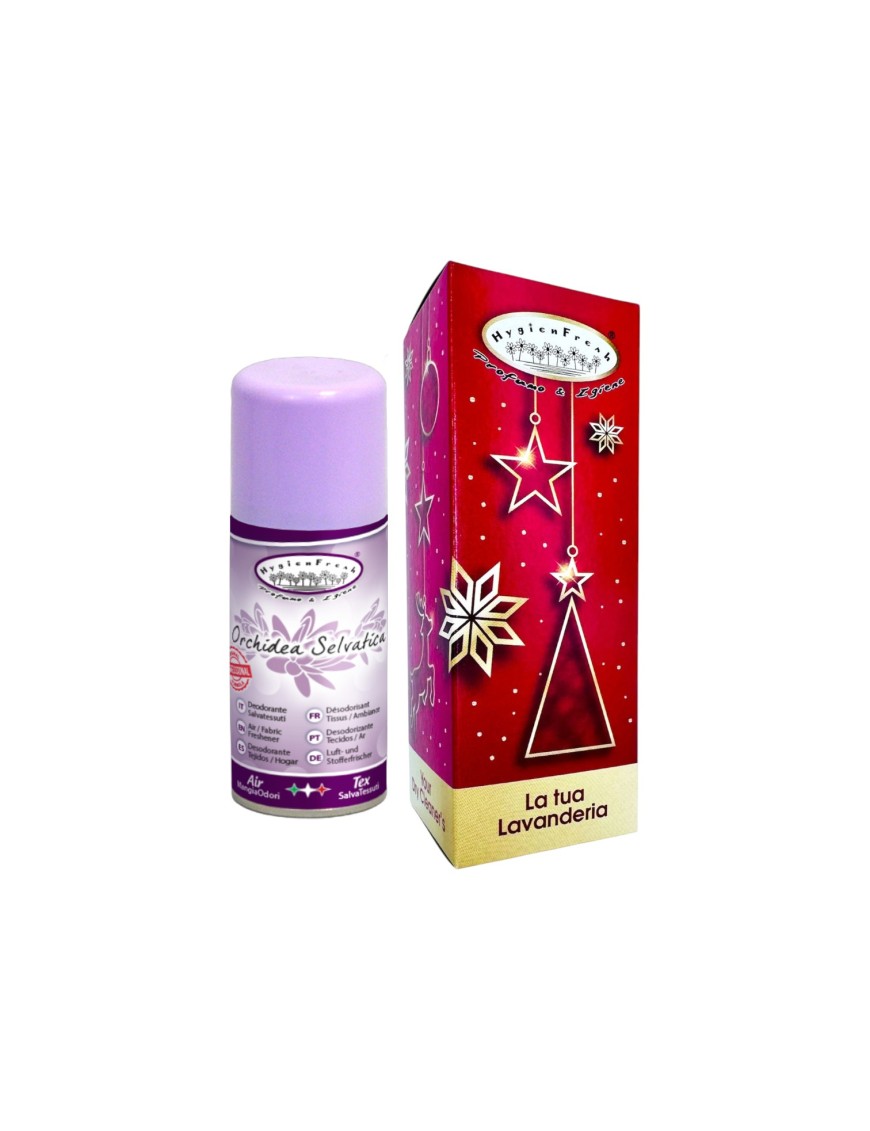 DeoSpray Orchidea Selvatica 150ml HygienFresh – Confezione Natalizia