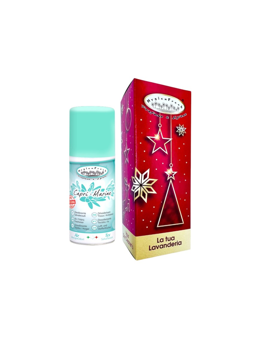 DeoSpray Capri Marine 150ml HygienFresh – Confezione Natalizia