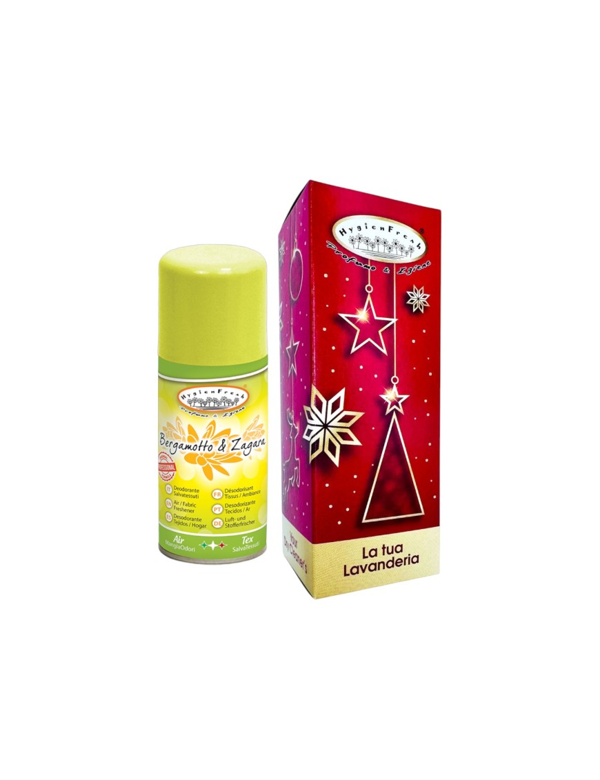 DeoSpray Bergamotto e Zagara 150ml HygienFresh – Confezione Natalizia