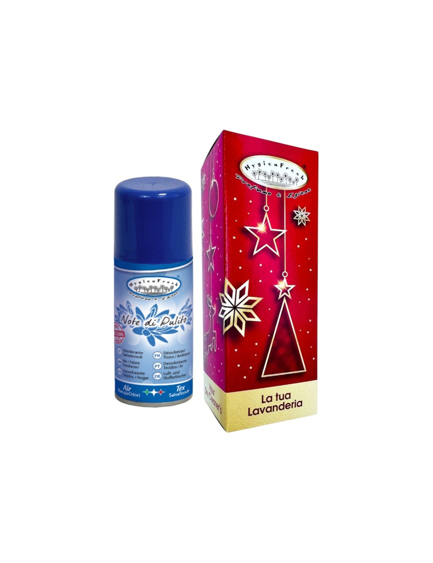 DeoSpray Note di Pulito 150ml HygienFresh – Confezione Natalizia