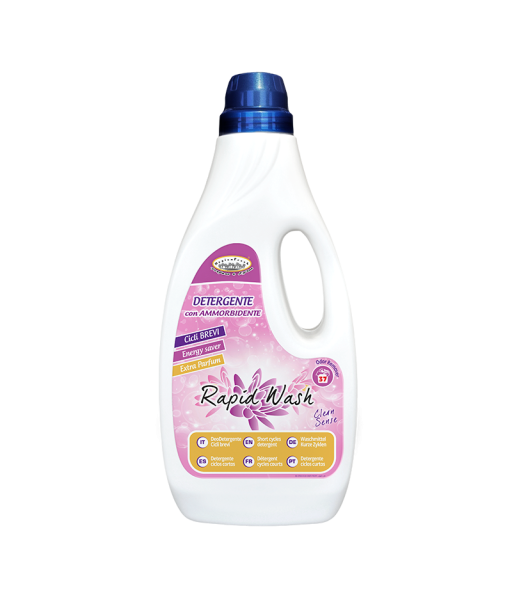 Rapid Wash Clean Sense HYGIENFRESH Detersivo per Cicli Brevi 1,5lt