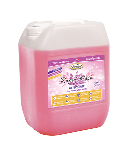 Rapid Wash Clean Sense HYGIENFRESH Detersivo per Cicli Brevi 20kg