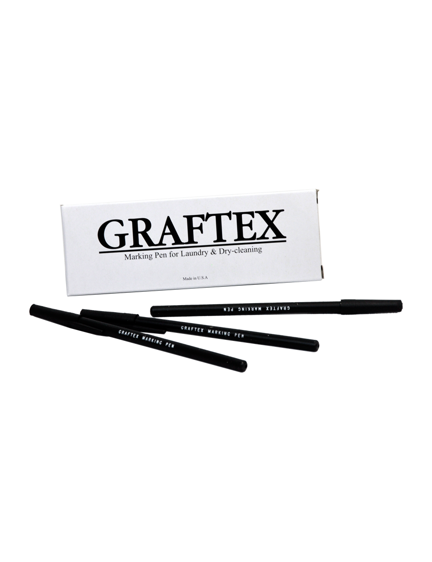 Penna Indelebile Graftex per Lavanderia 12pz – Resistente ai Lavaggi