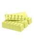 Blocchetti Marcatura Numerata HP 1000pz per lavanderia. Colore giallo.