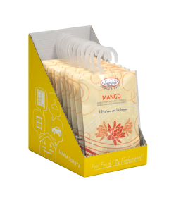 Buste Profumate per Armadi con Gancio HYGIENFRESH Mango 12pz