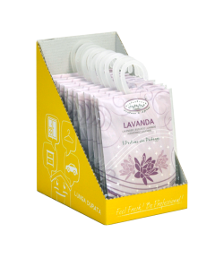 Buste Profumate Gancio per Armadi HYGIENFRESH Lavanda 12pz