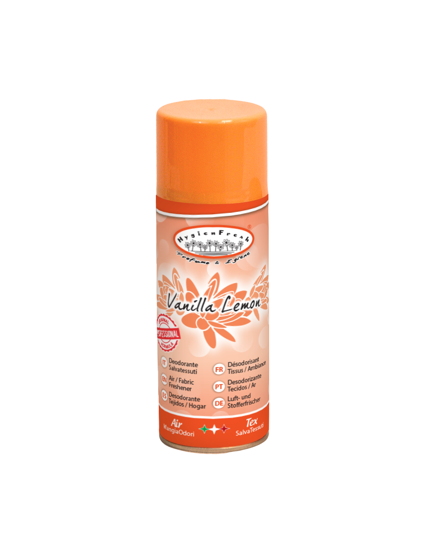 Vanilla Lemon HYGIENFRESH Deodorante Spray 400ml