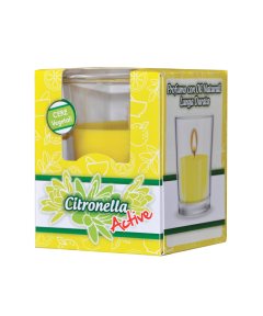 Citronella HYGIENFRESH Candela Profumata 140gr 30h – 30 Ore di Fragranza