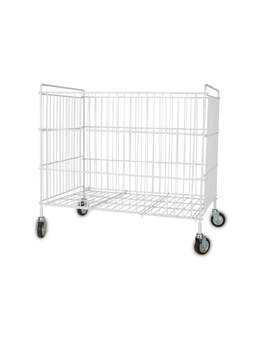 Carrello Portabiancheria Pieghevole Medio 80x51x72h – Salvaspazio