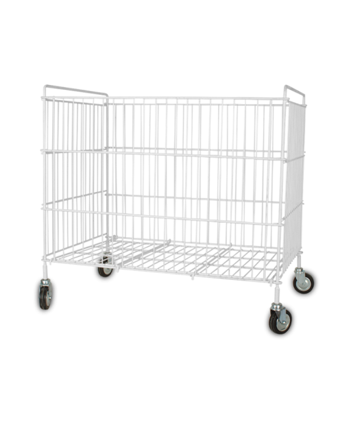 Carrello Portabiancheria Pieghevole Medio 80x51x72h – Salvaspazio