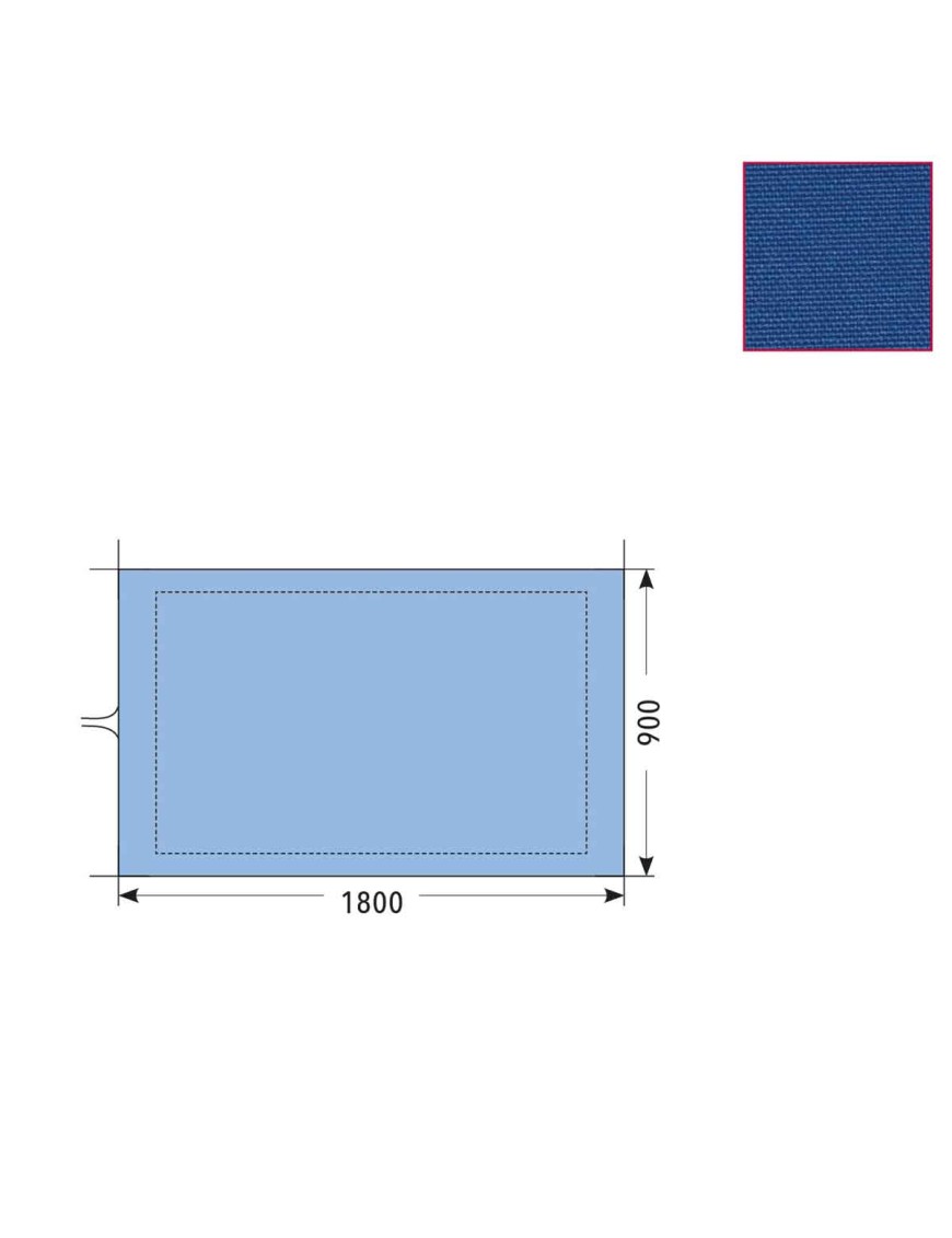 Telo Copriasse Tavolo da Stiro Rettangolare 180x90cm