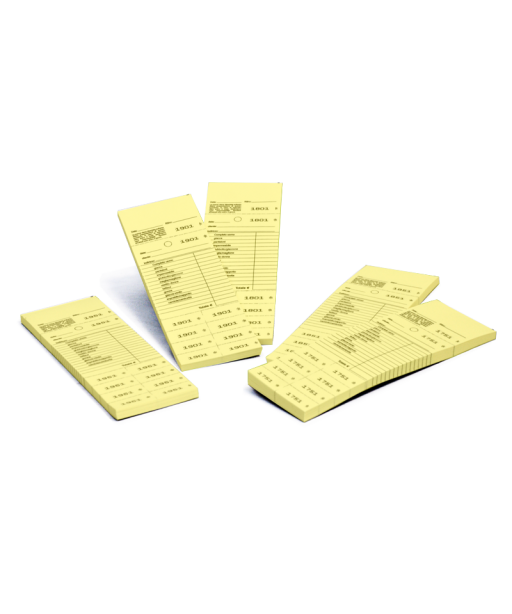 Blocchetti Marcatura Kombi per Lavanderia 1-1000 Giallo 20pz