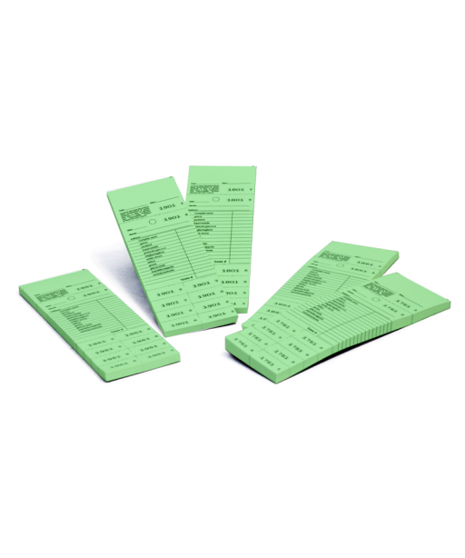 Blocchetti Marcatura Kombi per Lavanderia 1-1000 Verde 20pz